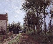 The Road near the farm La route pres de la ferme Camille Pissarro